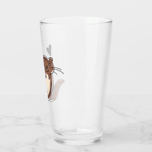 Otter drink glas (Links)