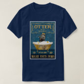 Otter en CoBath Soap was uw pokken T-shirt (Design voorkant)