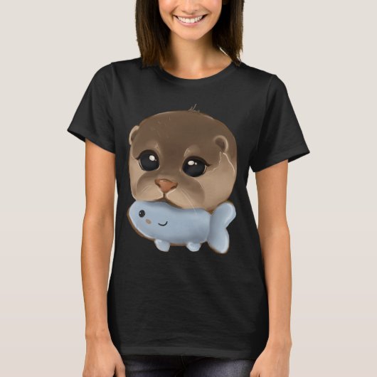 Otter en Speelgoed T-shirt (Voorkant)