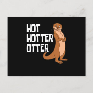 Otter en Zeeotters Heet Heter Otter Feestdagenkaart