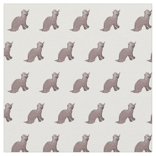 Otter Fabric Stof (Close Up)
