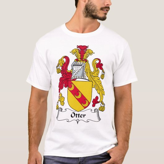 Otter Family Crest T-shirt (Voorkant)
