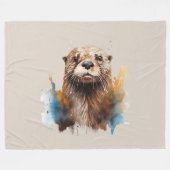 otter fleece deken (Voorkant (Horizontaal))