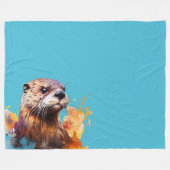 otter fleece deken (Voorkant (Horizontaal))