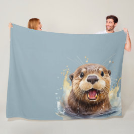 otter fleece deken