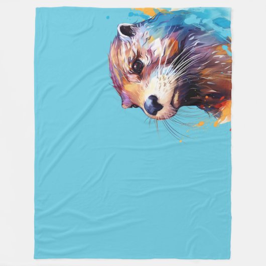 otter fleece deken (Voorkant)