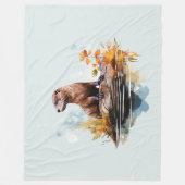 otter fleece deken (Voorkant)