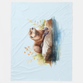 otter fleece deken (Voorkant)