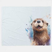 otter fleece deken (Voorkant (Horizontaal))