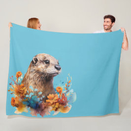 otter fleece deken