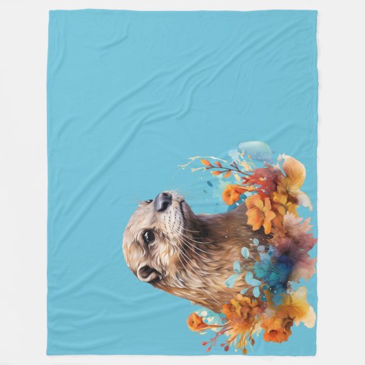 otter fleece deken (Voorkant)