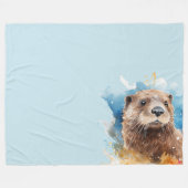 otter fleece deken (Voorkant (Horizontaal))