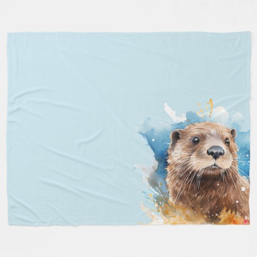 otter fleece deken (Voorkant (Horizontaal))