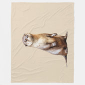 Otter  fleece deken (Voorkant)