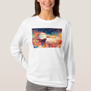 Otter Floral Hideaway T-shirt