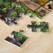 Otter fotocollage, puzzel (Zijkant)