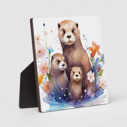 otter fotoplaat (Voorkant)