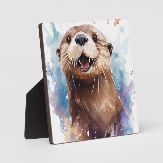 otter fotoplaat (Voorkant)