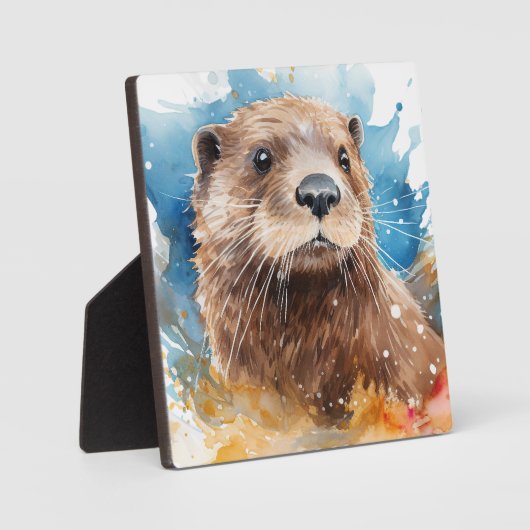 otter fotoplaat (Voorkant)