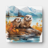 otter fotoplaat (Voorkant)