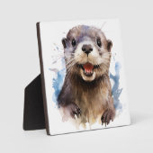 otter fotoplaat (Voorkant)