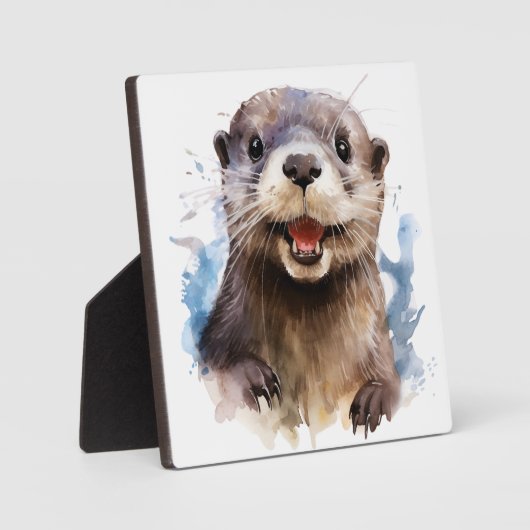 otter fotoplaat (Voorkant)