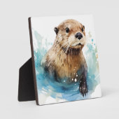 otter fotoplaat (Voorkant)