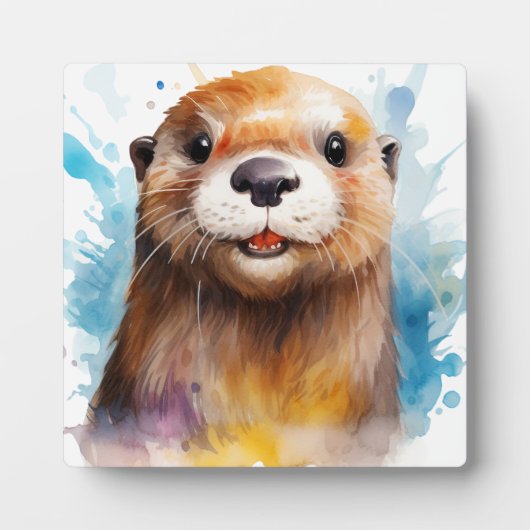 otter fotoplaat (Voorkant)