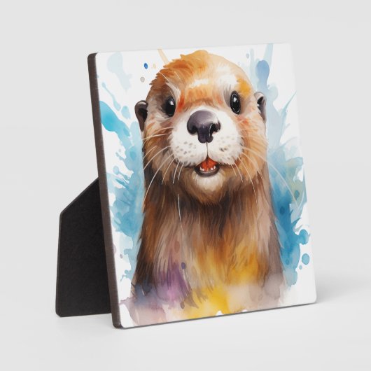 otter fotoplaat (Voorkant)