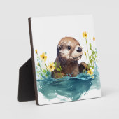 otter fotoplaat (Voorkant)