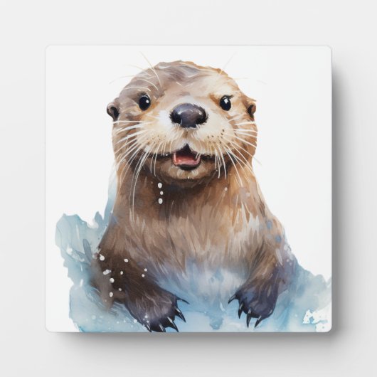 otter fotoplaat (Voorkant)