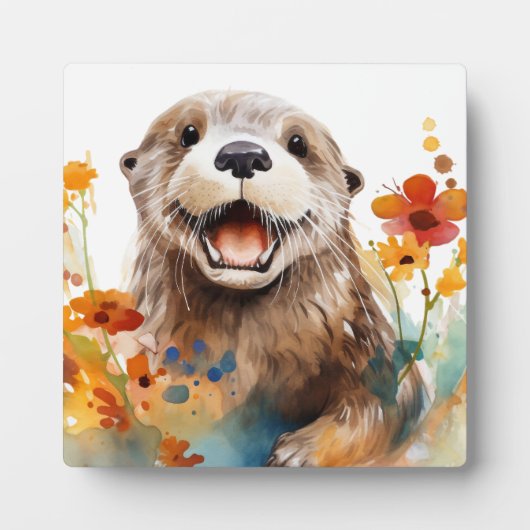 otter fotoplaat (Voorkant)