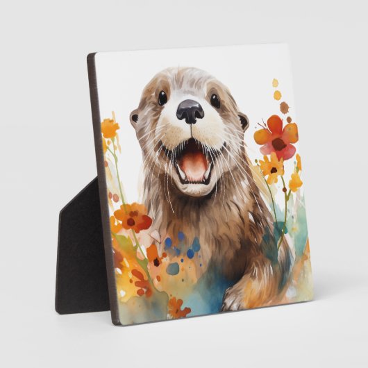 otter fotoplaat (Voorkant)