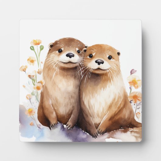 otter fotoplaat (Voorkant)