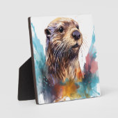 otter fotoplaat (Voorkant)