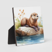 otter fotoplaat (Voorkant)