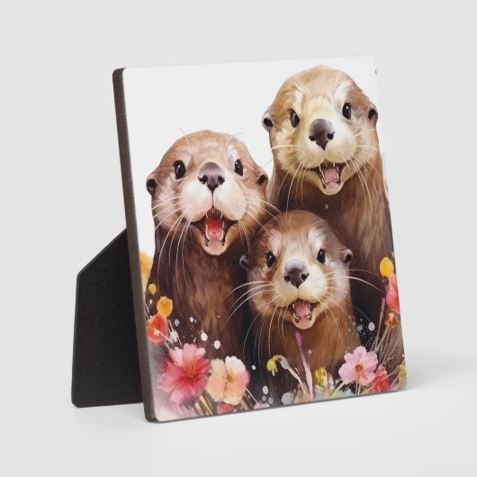 otter fotoplaat (Voorkant)