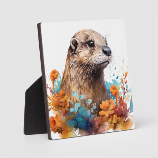 otter fotoplaat (Voorkant)