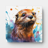 otter fotoplaat (Voorkant)