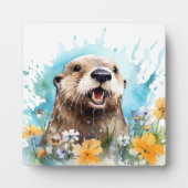 otter fotoplaat (Voorkant)