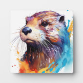 otter fotoplaat (Voorkant)