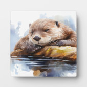 otter fotoplaat (Voorkant)