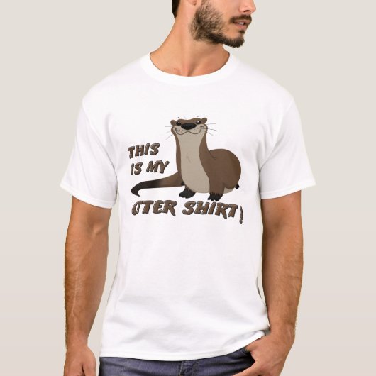 Otter Funny T-shirt (Voorkant)