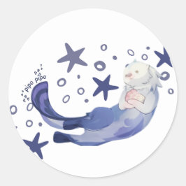 OTTER Genshin Impact Ronde Sticker