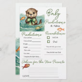 Otter Geslachtsneutrale Baby voorspellingen Advies (Voorkant / Achterkant)