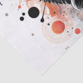 Otter Gezicht Multikleur Tissuepapier (Detail)