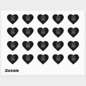 Otter Gift | Alle Otter Reindeer Kerstmis Hart Sticker (Vel)