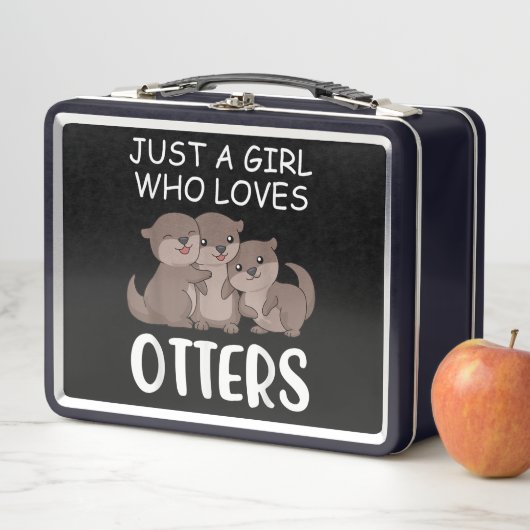 Otter Gift | Alleen een meisje dat van Otters houd (In situ)