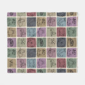 Otter Gift Blanket  Otter Lover Gooi Fleece Deken (Voorkant (Horizontaal))