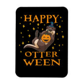 Otter Gift | Happy Otter Cute Zee Otter Halloween Magneet (Verticaal)
